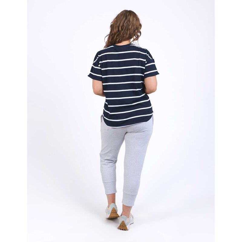 ELM Halli S/S Tee-Stripe image number 1